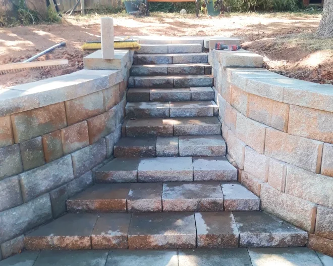 paver stairs